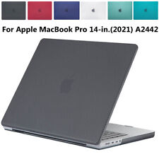 Laptop Hard Plastic Case Cover Flip Shell For MacBook Pro 14 in 2021 A2442 14.2"