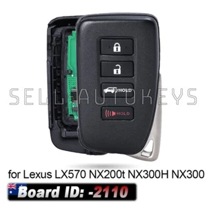 HYQ14FBA -2110 for Lexus LX570 NX200t NX300H NX300 2013-2018 Smart Remote Key - Picture 1 of 5