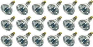 GE 48069 125 Watt R40 Infrared Heat Reflector Light Bulb Lamp - Pack of 18 - Picture 1 of 3