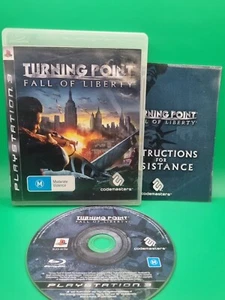 Turning Point Fall of Liberty (PlayStation 3 PS3) Game With Manual - VGC - Picture 1 of 3