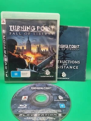 Turning Point Fall of Liberty (PlayStation 3 PS3) Game With Manual - VGC - Image 1 of 3