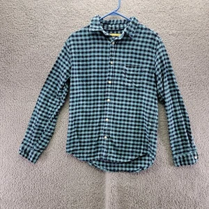 Prince & Fox Shirt Adult Small Long Sleeve Flannel Check Mens - Picture 1 of 11
