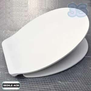 Asse sedile copri wc UNIVERSALE SLIM bianco in termoindurente - ACB ercos - Imagen 1 de 5