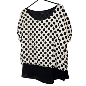 Top Dorothy Perkins 16 lunares ligero en capas manga gorra - Imagen 1 de 7