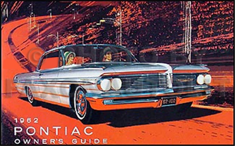 1962 Pontiac Proprietari Manuale 62 Bonneville Grand Prix CATALINA Stella Chief - Immagine 1 di 1