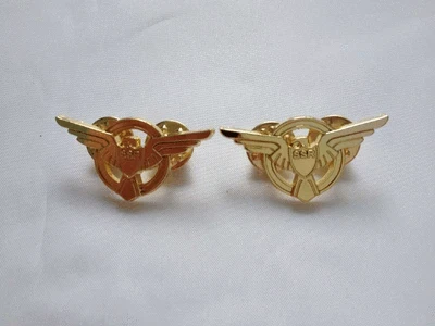 Pair Strategic Scientific Reserve Lapel SSR Pin Captain America Agent Carter Pin - Image 1 of 4