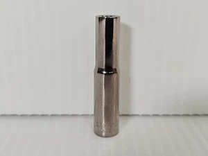 Craftsman ¼ Drive 12 Point Chrome Deep Well ¼ Socket USA - Picture 1 of 8