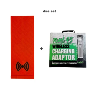 tomb45 Wireless Charging pad red  with Babyliss FX SKELETON TRIMMER power clip - Picture 1 of 1