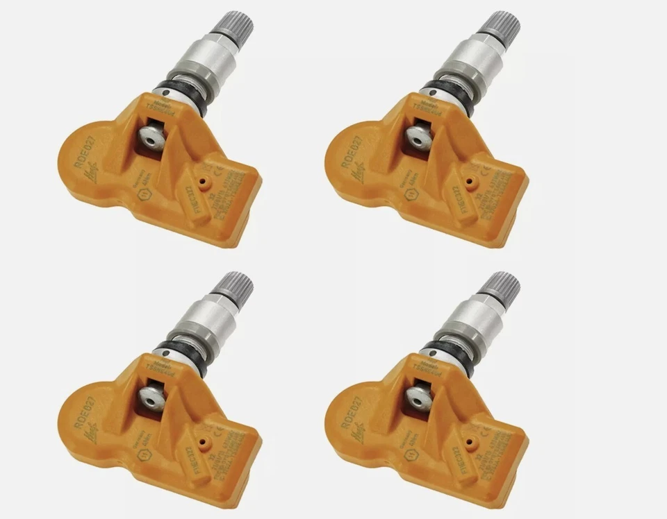 Nuevo conjunto de cuatro sensores de presión de neumáticos OEM BMW TPMS 6856227 F10 F01 F12 Foto 1 de 1