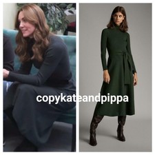 massimo dutti green dress