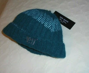 PEPE JEANS BONNET EN LAINE ET ACRYLIQUE MÉLANGÉS COLORIS VERT BLEU - Imagen 1 de 6