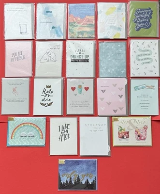 20 Variety of Plastic Wrapped Papyrus Greeting Cards Love, Baby, Encouragement - Image 1 of 4