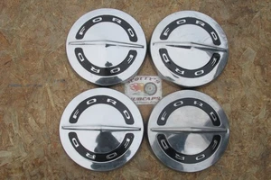 1964-66 FORD FAIRLANE, FALCON 9 1/4″ POVERTY DOG DISH HUBCAPS SET OF 4 - Picture 1 of 14