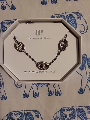 Collar Bomb Party OG - Daylight Romance NK85906 chapado en hematita Foto 1 de 4