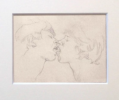 Desnudo Vintage Dibujo Desnudo Arte Americano Erótico Gay Harry Bush Tom Finland Foto 1 de 4