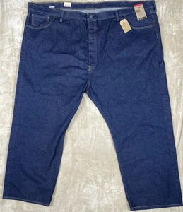 Pantalones de mezclilla Levi’s 501 originales 58x30 para hombre azul oscuro grandes y altos nuevos con etiquetas precio de venta sugerido por el fabricante 79,50 USD - Imagen 1 de 18