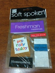 Big Ideas Dimensional Stickers HIGH SCHOOL FRESHMAN Scrapbooking More NIP - Picture 1 of 6