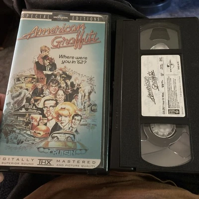 American Graffiti VHS 1998 25th Anniversary Special Edition Clamshell Ron Howard - Image 1 of 3