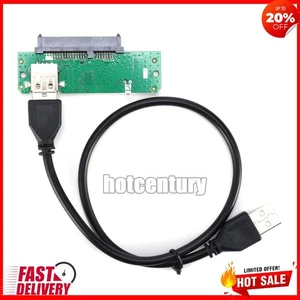 New 2.5 " USB 2.0 TO SATA 7 + 15 Pin Hard Disk Adapter Converter - Picture 1 of 12