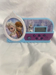 Disney Frozen Night Glow Let It Go Musical Iluminar Reloj Despertador PROBADO - Imagen 1 de 8