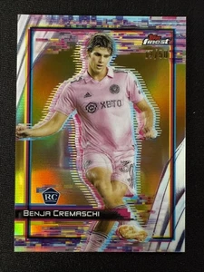 Benja Cremaschi Rookie RC 2023 Topps Finest MLS Hologlow Variation Gold /50 #H-3 - Bild 1 von 3