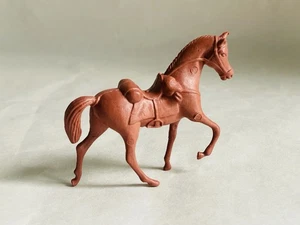 Marx vintage 1950's brown Cavalry horse for different Marx Molded - Picture 1 of 6