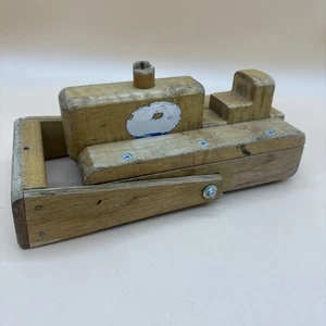 Vintage Community Playthings Wooden Bulldozer Maple 10" 1960s - Picture 1 of 12