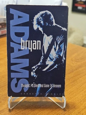 BRYAN ADAMS - CASSETTE SINGLE - THOUGHT I'D DIED AND GONE TO HEAVEN/SUMMER OF 69 - Image 1 of 4