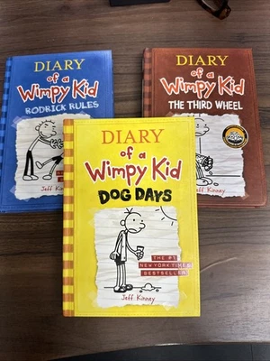 Diary of a Wimpy Kid 3 Hardcover Books - Image 1 of 4
