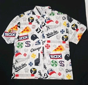 Chicago White Sox Men's XL Button Up Shirt - XL Beggars Pizza MLB - Picture 1 of 6