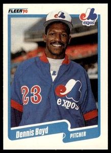 1990 Fleer Update Dennis Boyd Montreal Expos #U-26 - Picture 1 of 2