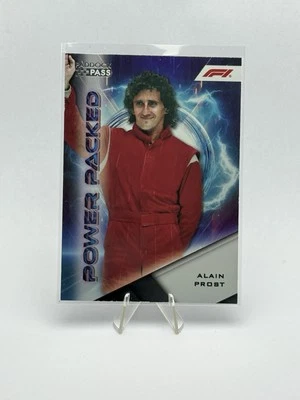 Alain Prost 2024 Topps Paddock Pass Formula 1 F1 Power Packed #PP-24 - Image 1 of 2