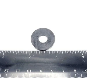 3/8 Zoll Innendurchmesser Gummi Flachscheiben 1 Zoll Außendurchmesser x 1/8 Zoll Dicke Distanzscheiben Dichtung 3/8 x 1 x 1/8 Zoll - Bild 1 von 7