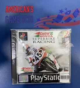 Castrol Honda Superbike Racing PlayStation 1 Videojuegos Retro - Imagen 1 de 9