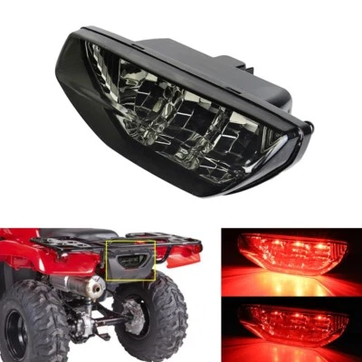 Lámpara de luz trasera de freno LED ahumada para Honda TRX 250 300 400EX TRX400X 500 700 Foto 1 de 4