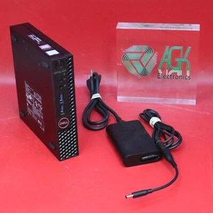 Dell Optiplex 3070 Micro i3-8100T 3.10GHz 16GB RAM 128GB m.2 + 500GB HDD Win 11 - Picture 1 of 9