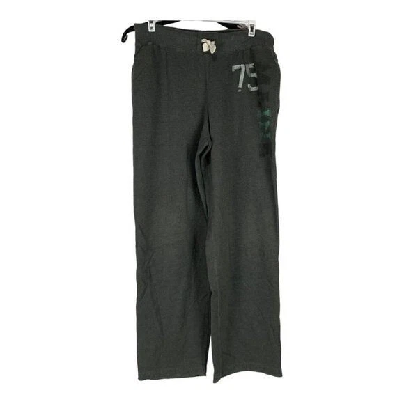 Pantalones deportivos Cherokee para niños XL 16/18 grises con cordón en la cintura y gráfico "75" Foto 1 de 4