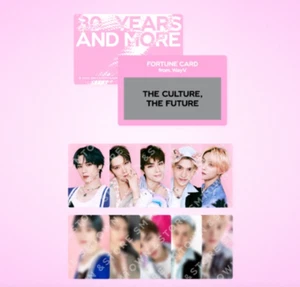 NCT WAYV SM TOWN LIVE 2025 OFFICIAL RANDOM FORTUNE SCRATCH PHOTOCARD 30 YEARS - Picture 1 of 2
