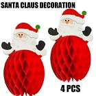 Mini Santa Claus Honeycomb Christmas Table Centrepiece  Xmas Party Decorations
