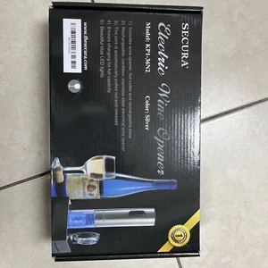 Effortless Electric Wine Opener | Rechargeable Corkscrew with Foil Cutter - Picture 1 of 2