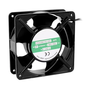 AC220V-240V 0,12-0,13A 120 mm 5 ali cuscinetti a sfera raffreddamento radiatore ventola alloggiamento - Foto 1 di 4