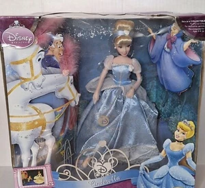 Disney Cinderella Classic Movie Memories Porcelain Doll Brass Key New in Box - Picture 1 of 5