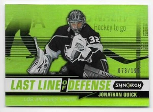 18/19 UPPER DECK SYNERGY LAST LINE OF DEFENSE GREEN /199 (#LD1-LD15) U-Pick List - Picture 1 of 2