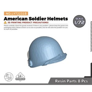 SSMODEL LY72231B 1/72 Modelo Actualización Piezas Cascos Soldado Americano Tipo 2 - Imagen 1 de 3