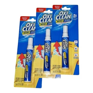 New OxiClean On-The-Go Stain Remover Pens 0.24 fl oz (7ml) - 3 Pack - Picture 1 of 10