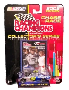 2002 Racing Champions NASCAR Lowe's #48 Jimmie Johnson 1:64 Die Cast Stock Car - Bild 1 von 3