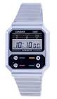 Casio Vintage Digital Alarm Illuminator Stopwatch Calendar A100WE-1A Mens Watch
