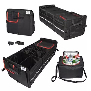 J&K Car Trunk Organizer for SUV,Truck,Van,Sedan- Multi-Compartment Foldable C... - Picture 1 of 8