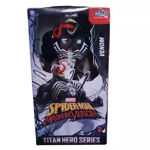 Marvel Spider-Man Maximum Venom Titan Hero Series Blast Gear Ready 14" Venom - Picture 1 of 5