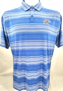 NEW Oklahoma City OKC Thunder Columbia Omni-Wick Slide Golf Polo Shirt Men's S - Picture 1 of 7